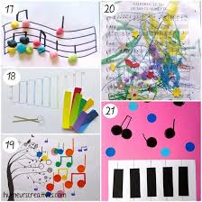 22 Bricolages Pour La Fete De La Musique En 2020 Fete De La Musique Activite Manuelle Musique Musique Enfant