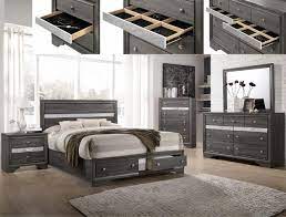 As it's a common style of keep in mind when choosing platform bedroom set, remember who it's for. Regata Gray Storage Platform Bedroom Set From Crown Mark Luna Furniture