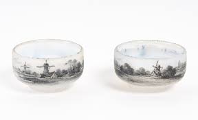 Daum Nancy, Pair Of Cups