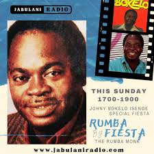 Tune in for a Johny Bokelo Special by Rumba Monk Jerome Ogola  www.Jabulaniradio.com