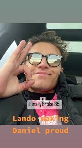 Lando Norris with A Beard