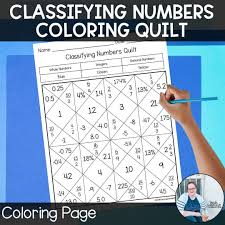 Classifying Real Numbers: Mystery Pattern - Worksheets Library