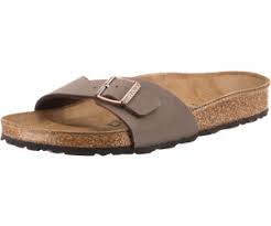 The madrid big buckle by birkenstock® is the iconic style you love, with contemporary and bold buckles you'll love even more! Birkenstock Madrid Birko Flor Mocca Normal Ab 43 41 August 2021 Preise Preisvergleich Bei Idealo De