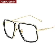 From bold black rectangle designs to classic clear lens rectangle eyeglass frames, this collection of rectangular sunglasses and glasses include a variety of styles to choose from. Mens Designer Gold Frame Glasses Buy Clothes Shoes Online