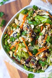Paleo Chinese Chicken Salad Lindawagner Netblog Healthy Recipes Chicken Salad Recipes