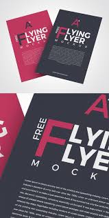 Free Flying Flyer Mockup Psd Flyer Mockup Free Psd Mockups Templates Flyer Mockup Free