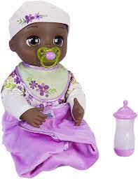 Buy Baby Alive Real As Can Be Baby Realistic African American Doll 80 Lifelike Expressions Movements Real Baby Sounds With Doll Accessories Toy For Girls And Boys 3 And Up Online