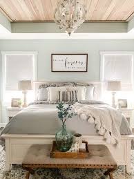 Want to decorate your lovely bedroom to look like a farmhouse style? Guest Bedroom Ideas On A Budget Farmhouse Style Master Bedroom Farmhouse Bedroom Decor Master Bedroom Remodel