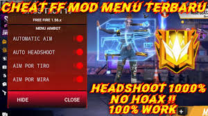Apakah ff mod apk aman dari virus dan malware? Cheat Ff Apk Mod Menu Ruok Auto Headshot Terbaru 2020 100 Work Anti Banned Free Fire Imagem