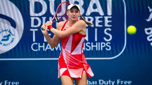 Elena Rybakina Exits Dubai Tournament Early