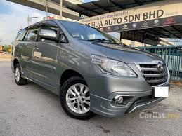 Toyota innova at the best prices. Used Toyota Innova 20 A G Mpv Bodykit New Facelift High Spec Prices Waa2