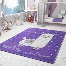 Children's rug perfect for kids room, playroom, baby's room or den. Children S Rug King Lama Children S Room Children S Playroom Learn Nature Discover Purple Color Ceres Webshop