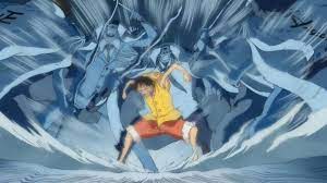 Luffy Uses His Conquerors Haki In Marine Ford One Piece One Piece Personagens Kaidou