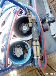 Tuyau propane/butane blanc souple, orange tressé, résistant à la pression. Chalumeau D Occasion Annonces Bricolage Leboncoin