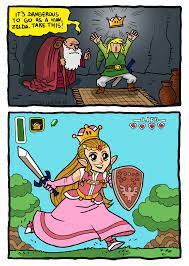 Cantinho Do Caio If Zelda Wears The Super Crown He Turns Into The Princess D Facebook