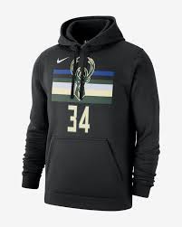 giannis antetokounmpo milwaukee bucks nike mens nba hoodie