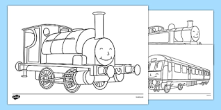 Trains with two types of wagons. Steam Train Colouring Sheet Templates Talking Steam Train