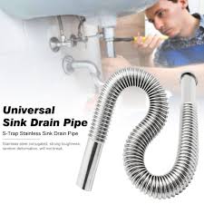Maybe you would like to learn more about one of these? Buy Universal Sink Drain Pipe Flexible Expandable S Trap Stainless Steel Accessory For Kitchen Lavatory At Affordable Prices Free Shipping Real Reviews With Photos Joom