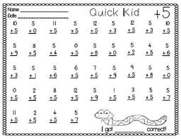 Mad Minutes Addition Fluency Mad Minute Addition Mad Minute Math Addition Mad Minute Subtraction