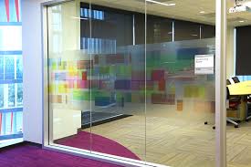 Adhesive backed decals work well for any surface such as walls and doors, while adhesive on the front is what you need if you wish to adhere a decal on the other side of a glass window or office glass. Custom Frosted Glass Decals Etched Glass Window Film Privacy Vinyl