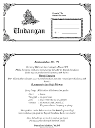 Download & view contoh surat undangan khitanan as pdf for free. Undangan Khitanan