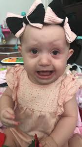 Parker loves her new bows so much she didn't want to stop looking in the  mirror at herself to take a picture 😂🤦🏻‍♀️