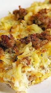 Sausage Hash Brown Breakfast Casserole Hash Browns Sausage Eggs Cheese Can Breakfast Recipes Casserole Breakfast Brunch Recipes Breakfast Recipes Easy
