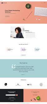 Bold Colorful And Engaging This Landing Page Template Is Guaranteed To Spark Your Client S Interest Easily A Web Design Website Template Testimonials Design