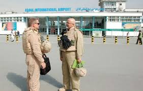 In this file photo taken on may 8, 2018, people arrive at the domestic terminal of the hamid karzai international airport in kabul. Turkey Agrees To Help Afghans With Kabul Airport Clearancejobs