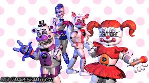 как пройти 5 ночь в Fnaf Sister Location на андроид Doki Doki Funtime Club By Nightmareeramthgin Fnaf Wallpapers Fnaf Sister Location Sister Location