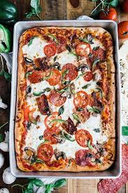 How To Make Homemade Sicilian Pizza Pan Pizza Dough Chef Billy Parisi Recipe Sicilian Pizza Sicilian Pizza Recipe Pizza Recipes