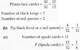 Is there a red ace? One Card Is Drawn From A Well Shuffled Deck Of 52 Cards Find The Probability Of Getting A Non Face Card Sarthaks Econnect Largest Online Education Community