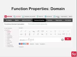 Function Properties Domain Youtube