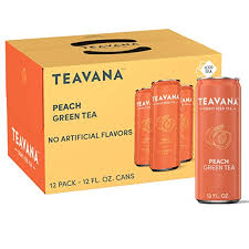 Maybe you would like to learn more about one of these? Amazon Com Teavana Craft Peach Iced Natural Green Tea With Lemongrass Mint Peach Flavor 12 Fl Oz Cans Pack Of 12 Grocery Gourmet Food