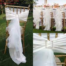 Feb 16, 2021 · this dried wedding centerpiece has retro '60s vibes thanks to its muted pink color palette. 2021 2017 Chair Sash For Weddings Tulle Delicate Wedding Decorations Chair Covers Chair Sashes Wedding Accessories 024 From Weddingmall 1 71 Dhgate Com Wedding Chair Decorations Wedding Chair Sashes Tulle Wedding Decorations