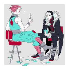 hisoka and chrollo hunter x hunter ヒソカ イラスト ハンターハンター