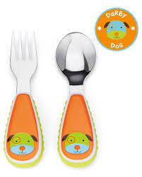Zootensils Fork Spoon Skip Hop Baby Utensils Toddler Utensils