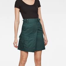 Bristum Army Wrap Skirt