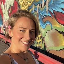 Amy Hubbard, flame tender at The Living Altar Events