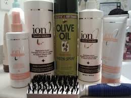 Ion Heat Protection Spray Creme Ion Smoothing Solutions Shampoo Conditioner And Olive Oil Sheen Spray With A Ion Brush No Frizz And Beau Oils Sheen Spray