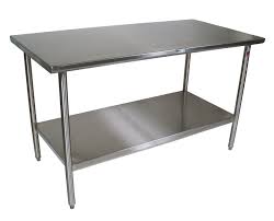 Berbicara beli kitchen set pasti tidak lepas dari harga, harga murah dan berkwalitas pastinya semua orang mau. John Boos 16ga Stainless Steel Work Table With Shelf