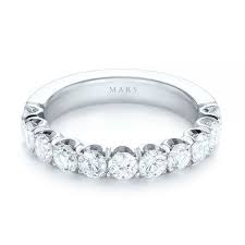 Brilliant Facet Split Prong Diamond Wedding Band With Images Diamond Wedding Bands Fashion Rings Wedding Rings For Women