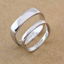 Square Shape Wedding Rings Mens Wedding Rings Square Wedding Rings Fashion Rings