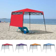 Portable Shade Canopy 7x7 Pop Up Gazebo Beach Garden Outdoor Sidewall Party Tent Portablecanopy Shadecanopy Bea Gazebo Canopy Portable Gazebo Portable Shade
