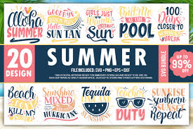 Download Summer Quotes Bundle Graphic By Printablesvg Creative Fabrica