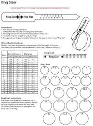 Printable Ring Sizer Pdf O2kodtuc Ring Size Guide Rings