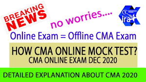 Cma Online Mock Test For Dec 2020 Detailed Explanation About Cma Mock Test Super40cma Ira Youtube