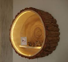 Holzlampe Baumstamm Lampe Von Holzbaubohse Auf Etsy Into The Wood Lampe Bois Decoration