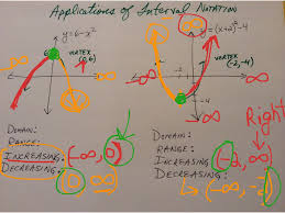 Interval notation of the increasing and decreasing sections of a quadratic. Daniel Cash Showme