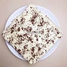 Kek batik indulgence, yg mempunyai 3 lapisan iaitu lapisan kek batik, lapisan cheese dan coklat ganache. Resipi Kek Batik Cheese Paling Padu Cubalah